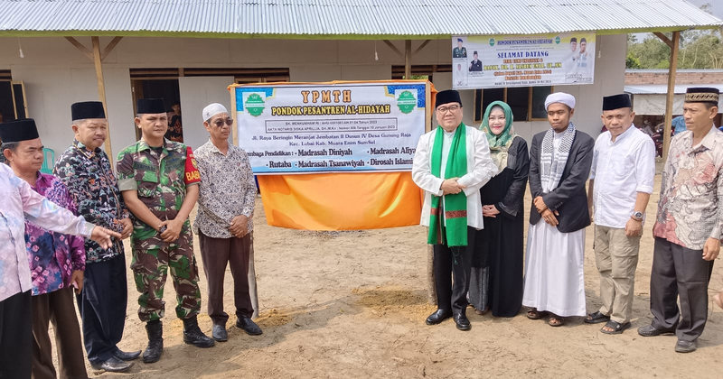 Peresmian Ponpes Al Hidayah Lubai Muara Enim